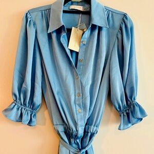 Ramy Brook Soft Satin Dress (XS)